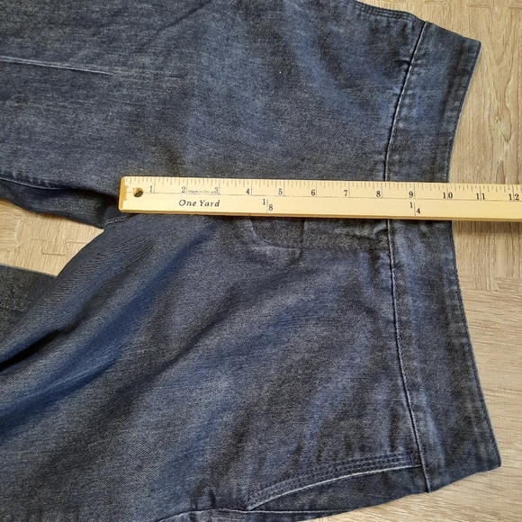 Chicos Platinum Dark Wash Jeans - Picture 5 of 6